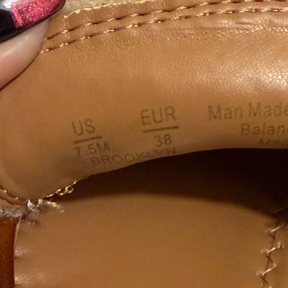 Sam And Libby Brooklyn Tailored Loafers  With Metal Buckle Women's US 7.5 - Picture 11 of 12